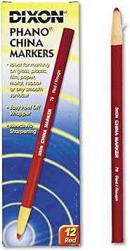 Dixon 00079 China Marker Red Dozen