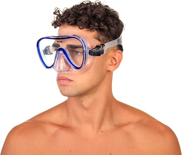 Seac Salina SLT, Maschera Subacquea per Uomo, Donna e Bambini in silicone, Ideale per Snorkeling - 3
