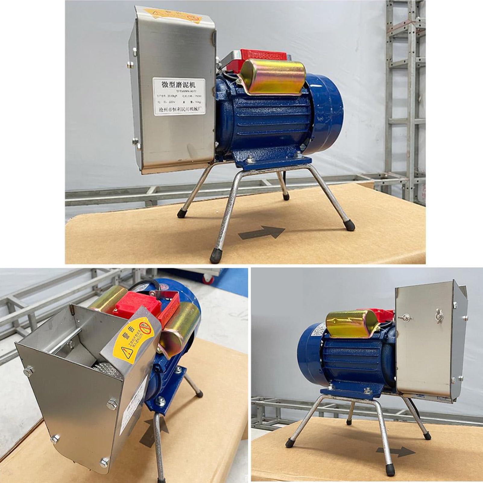 Kommerzieller Kartoffelstampfer, 20–30 kg/h elektrischer Mahlschlamm-Mahlautomat, Präzisionsmahlwelle und -getriebe, Kartoffelstampfer aus Edelstahl, sanft, zart, wohlschmeckend und zeitsparend