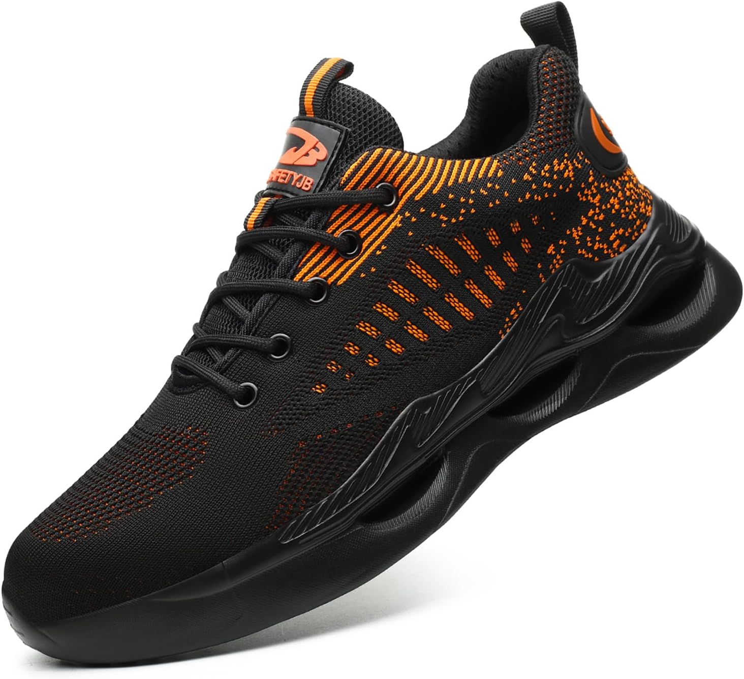 Steel Toe Work Shoes for Men and Women Lightweight Comfortable Industrial & Construction Outdoor Work Safety Sneaker
