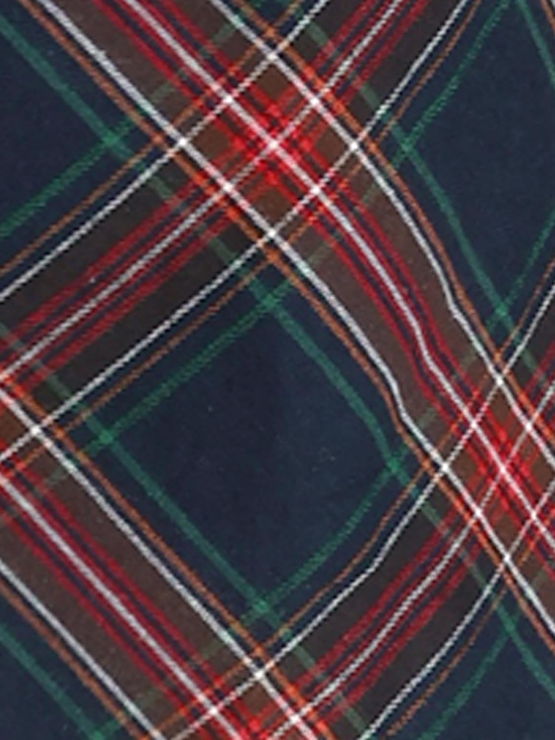 Agnes Orinda Plus Size Vintage Skirt for Women A-line Plaid Printed Flare Elastic High Waist Christmas Midi Skirts - Image 2