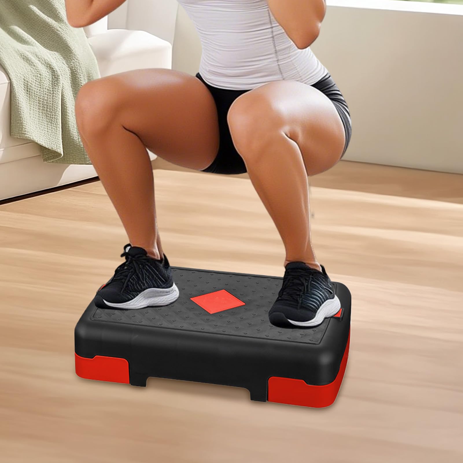 Stopnie ćwiczeń – antypoślizgowa platforma treningowa, deska treningowa do treningu równowagi do fitnessu w pomieszczeniach, sprzęt do aerobiku, platforma treningowa, step fitness dla mężczyzn i