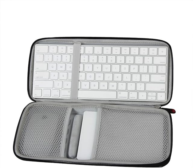For Apple Magic Keyboard MLA22LL/A Bluetooth + Trackpad 2 MJ2R2LL/A + Mouse EVA Hard Protective Case Carrying Pouch Cover Bag By Hermitshell ¡