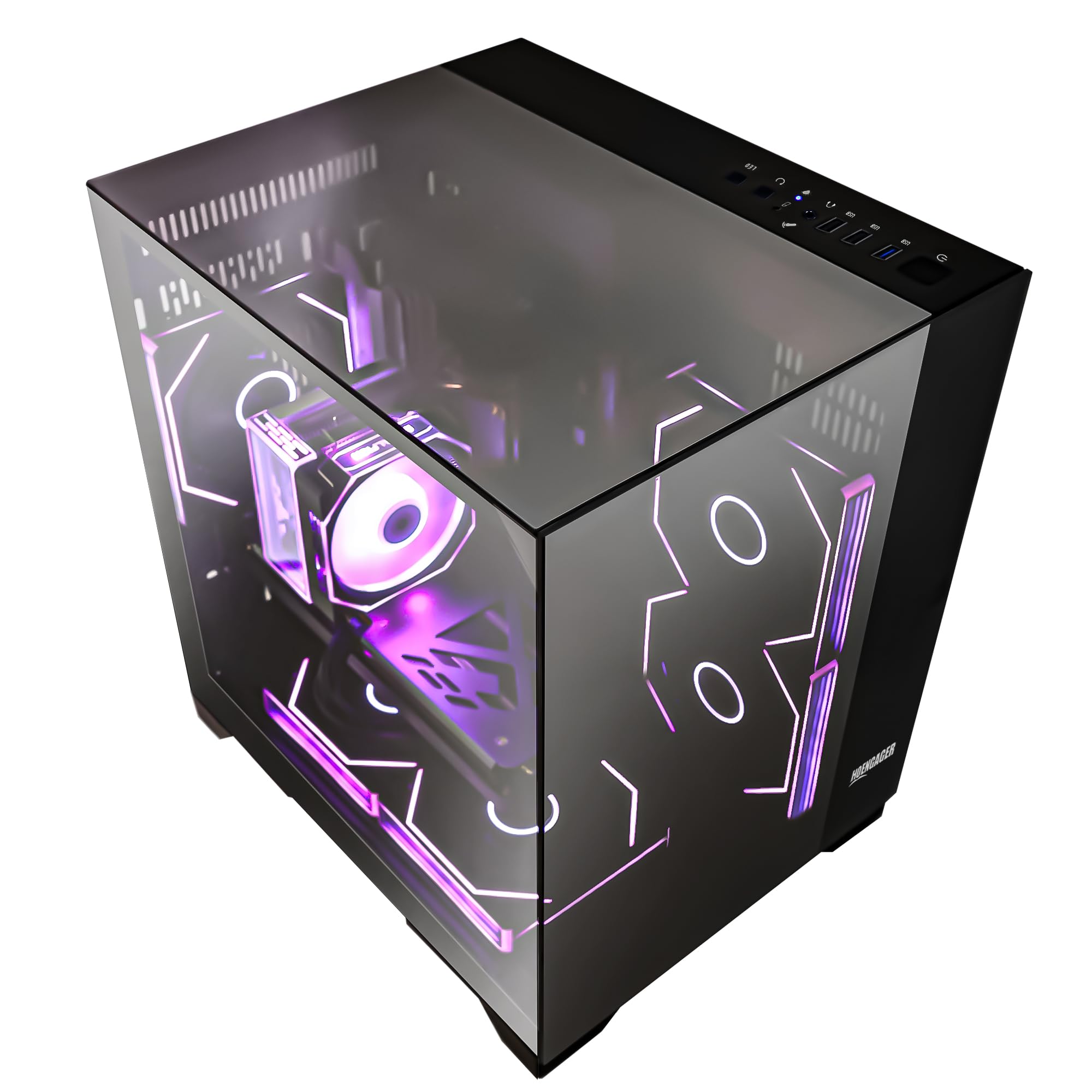 Amazon.co.jp: Hoengager ゲーミングデスクトップパソコン/AMD Ryzen 7