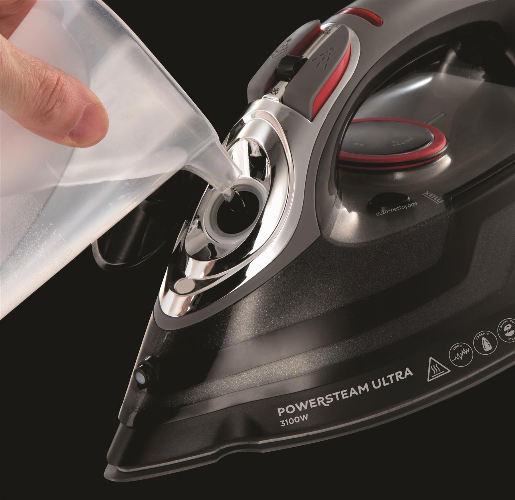 Russell Hobbs Fer à repasser vapeur [Version UK pour Angleterre ] 20630-56