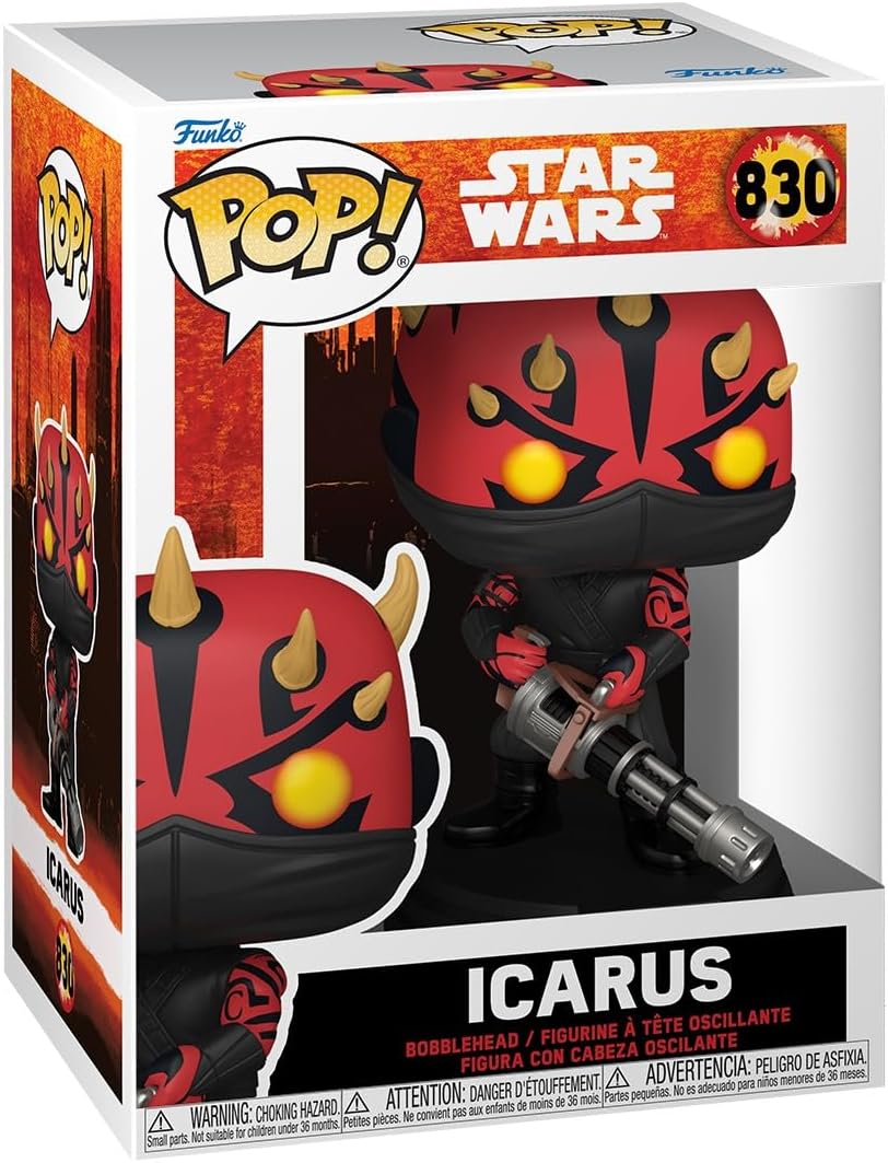 Funko Pop! Star Wars: Maul - Shadow Lord - Icarus - Collectable Vinyl Figure - Gift Idea - Official Merchandise - Toys for Kids & Adults - Star Wars Fans - Model Figure for Collectors and Display