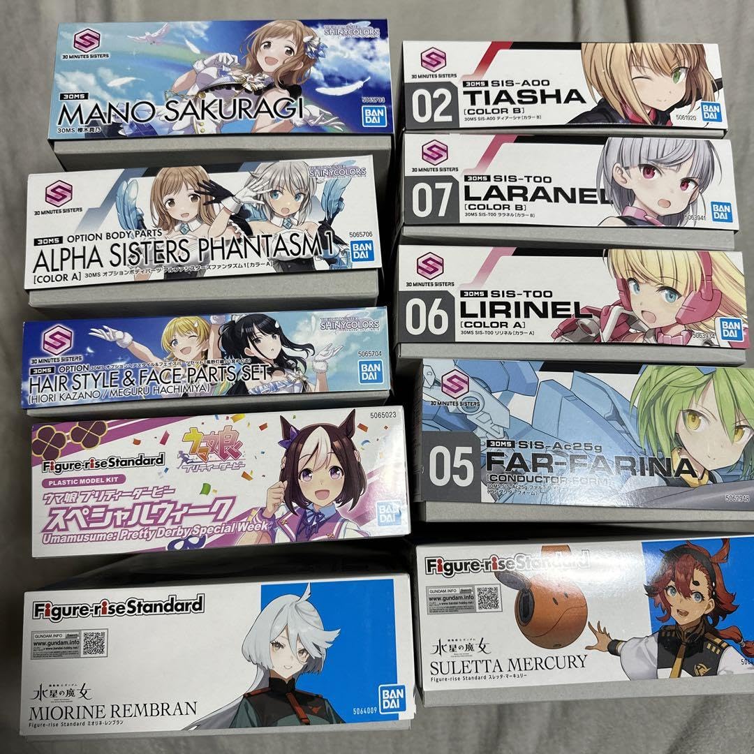 フィギュアライズスタンダード+30MSおまとめセット プラモ#98】バンダイ 30 Minutes Sisters フィギュアライズ