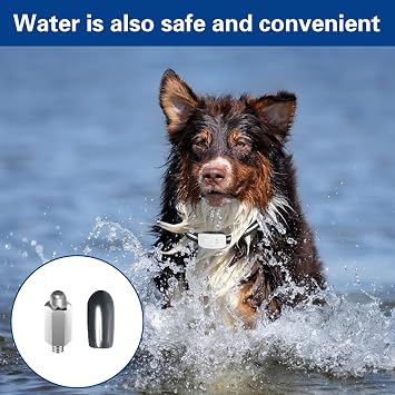 20PCS Extra Contact Points Replacement Part for Dog Training Collars Shock Collar Replacement Prongs with Rubber Tips Silicone Covers for Pet Dog Training Anti Bark Collars Tool, 10 Pairs