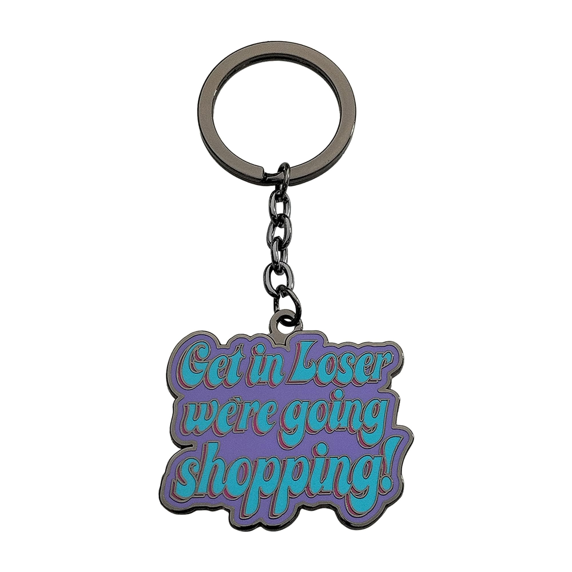 FaNaTtik Mean Girls We’re Going Shopping Keyring – Official Movie Merchandise, Fun Gift for Fans, Limited Edition Collectible