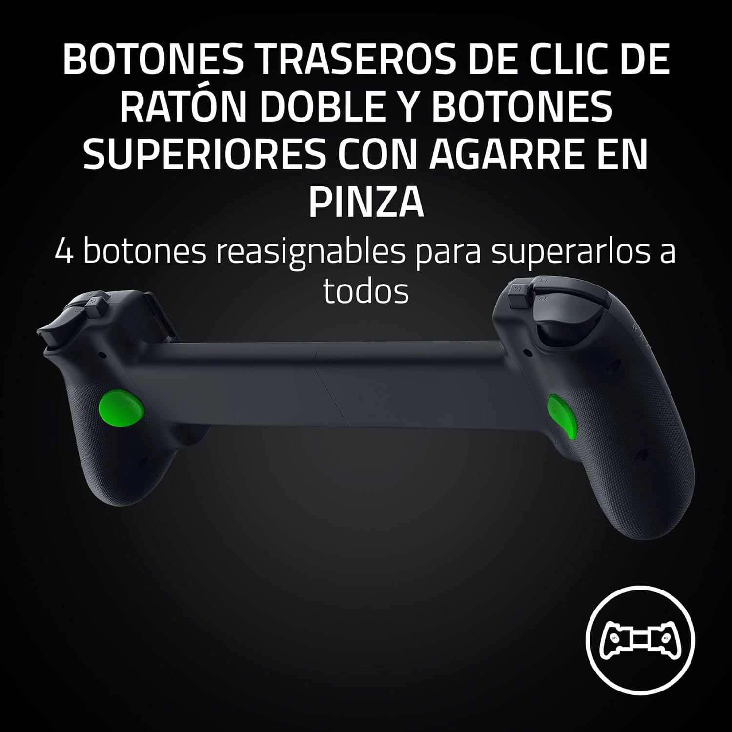 Razer Kishi V3 Pro XL – Mando gaming USB C para tablets de tamaño completo – iPads y tabletas Android de hasta 13″ – Plug-and-Play – sticks analógicos (12 botones – háptica Sensa HD) Negro 7