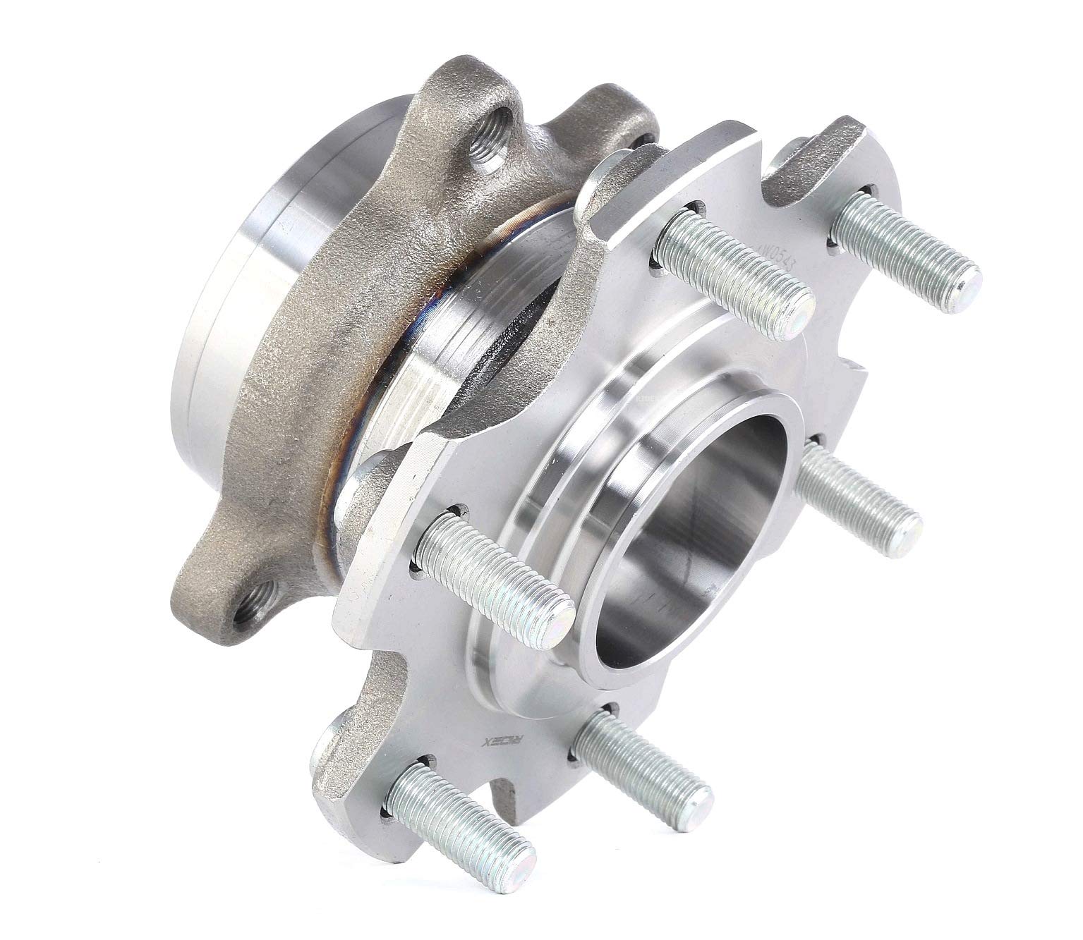 RIDEX 654W0543 Juego de cojinete de rueda Trasero ambos lados Rodamiento integrado en buje de rueda con perno de anclaje Compatible con MITSUBISHI Pajero III SUV Cabrio V6W, V7W