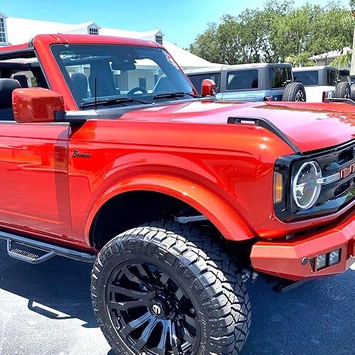 Miniatura 5 de Antena para Ford Bronco 2019 2020 2021 2022 2023 2024 2025 2026, repuesto de antena corta Ford Bronco, 7 pulgadas, accesorios Ford Bronco