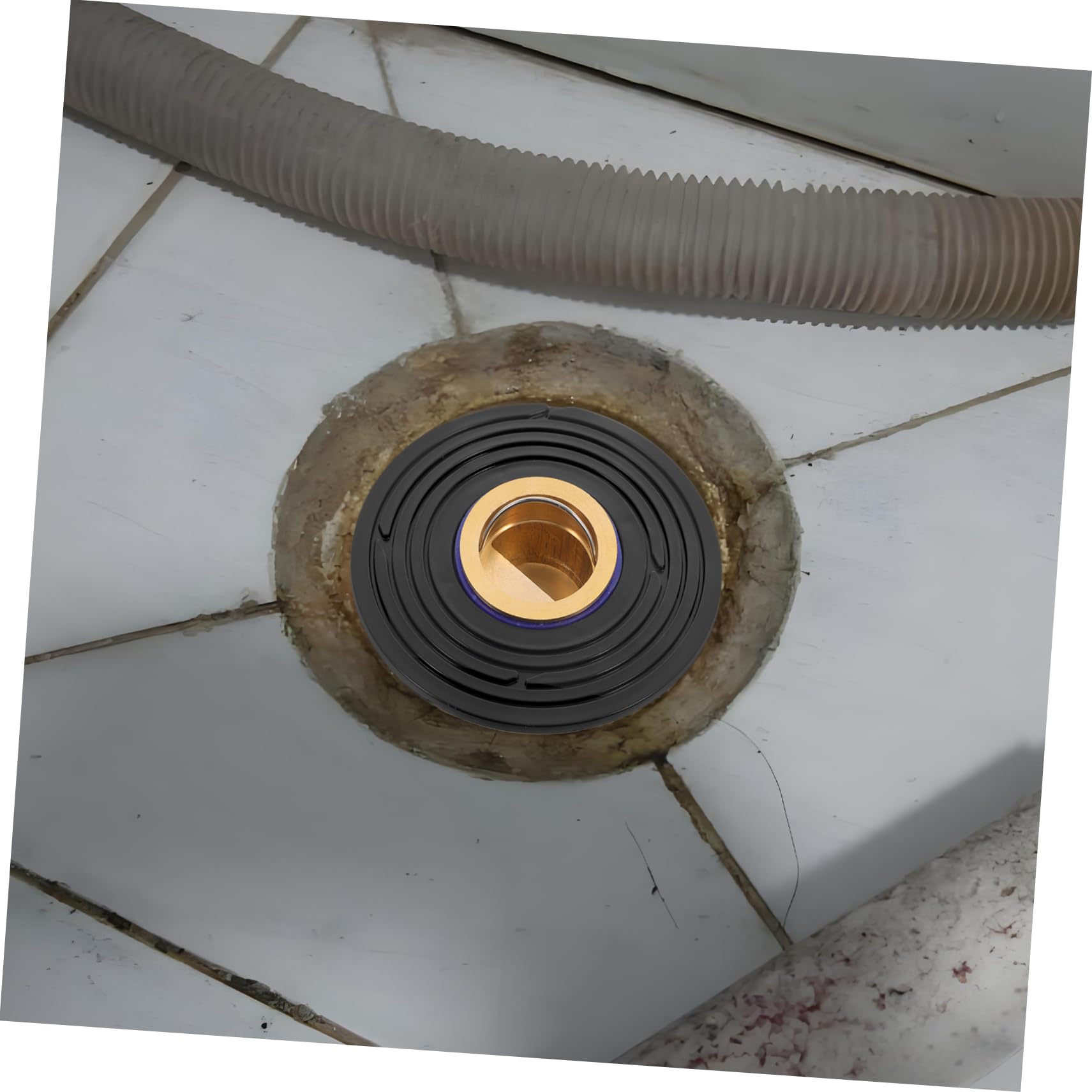 Angoily 5stücke Sink Strainer Universeller Bodenabfluss Hair Catcher Mit Anti- Design Für Badezimmer Dusche Und Waschbecken Kupfer Und Leicht Zu Reinigen