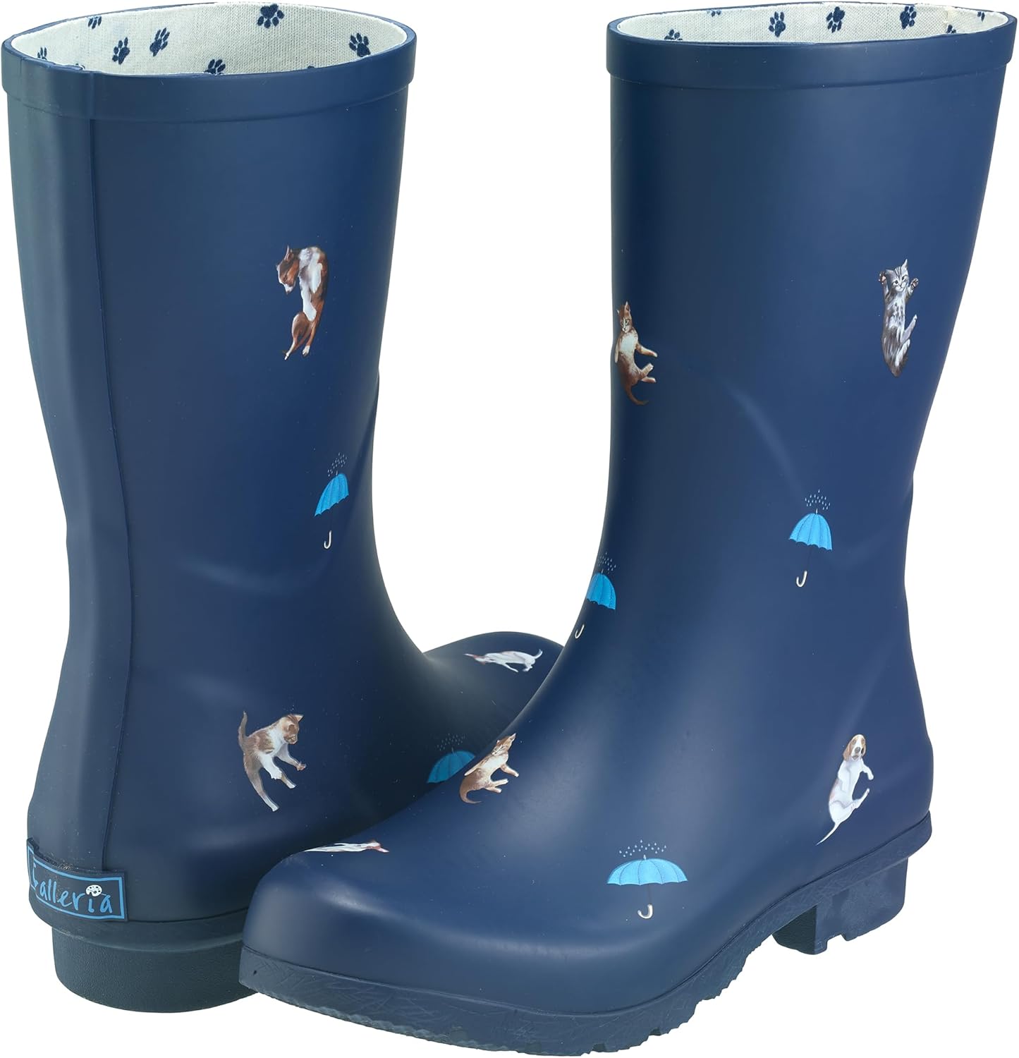 Galleria's Women's Mid-Calf Rain Boots