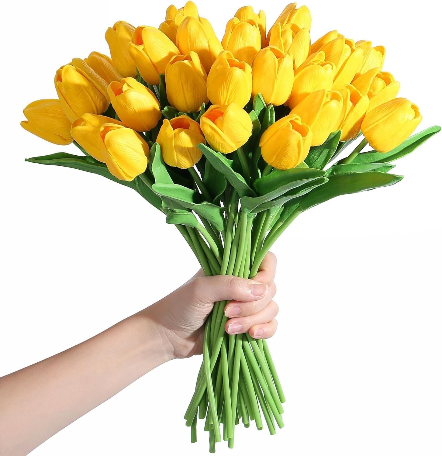 Artificial Tulip Flowers - 10 Pcs for Home Decor -7