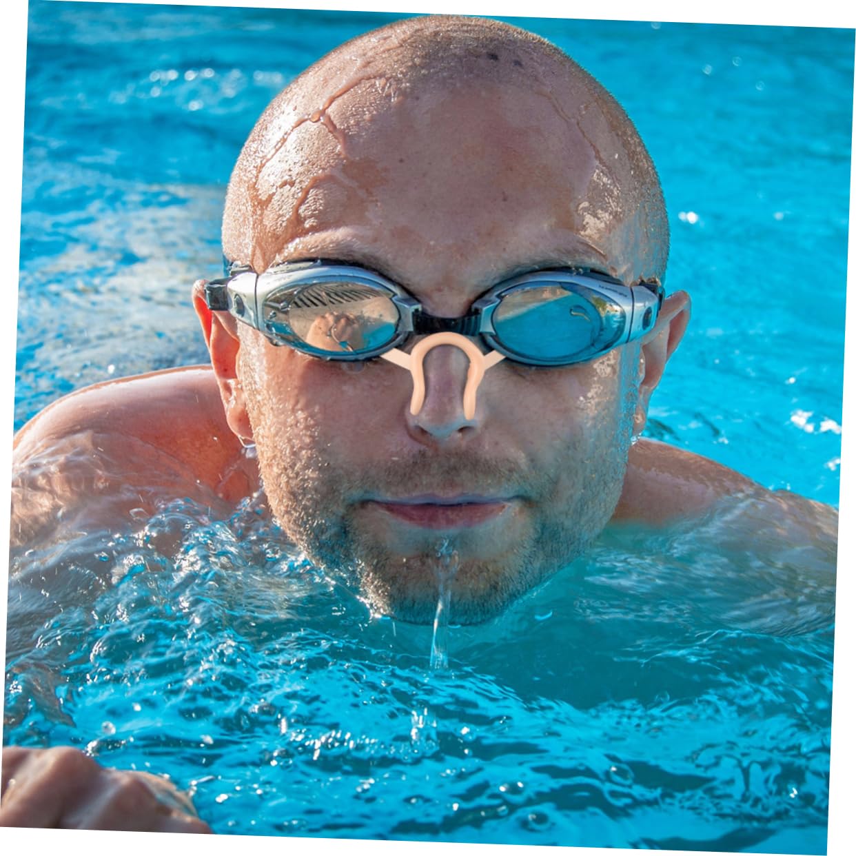 SUPVOX Stringinaso con Cordino Clip Nasali per Immersioni Clip Nasali per Piscina Sangue dal Naso Impermeabile Sfogo Sollevatore Accessori per Il Nuoto Protettore del Naso
