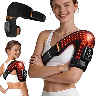 Cordless Red Light Therapy for Shoulder with Heat & Massage