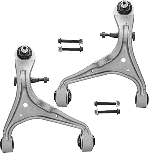 Miniatura 37 de Detroit Axle - 2 brazos de control superiores delanteros para Jeep Grand Cherokee Commander 2005-2010, brazos de control superior con ensamblaje de