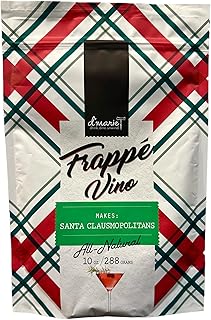 Frozen Holiday Cocktail Drink Mix - Makes 8 Cosmopolitan Slushies - Drink Powder Pouches for Alcohol - All Natural Low Sugar Mixer, No Blender Needed