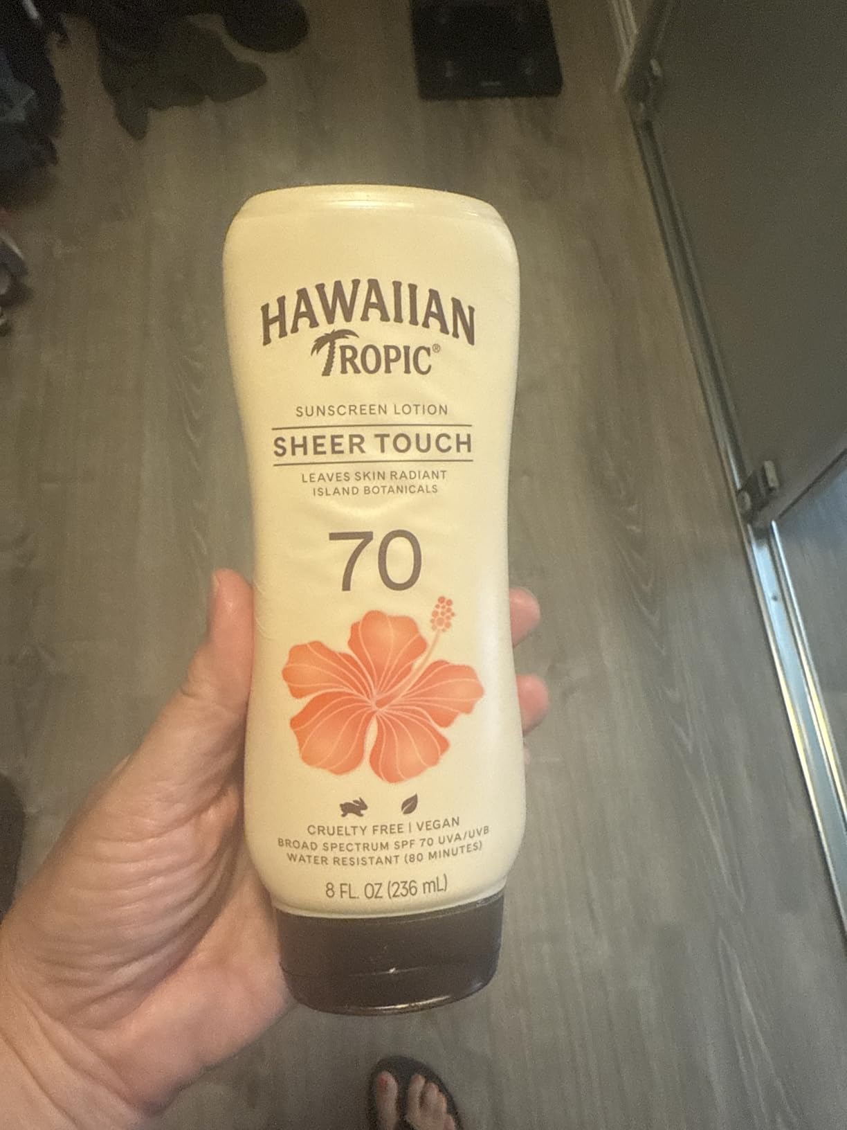 Hawaiian Tropic Sheer Touch Lotion Sunscreen SPF 70, France | Ubuy