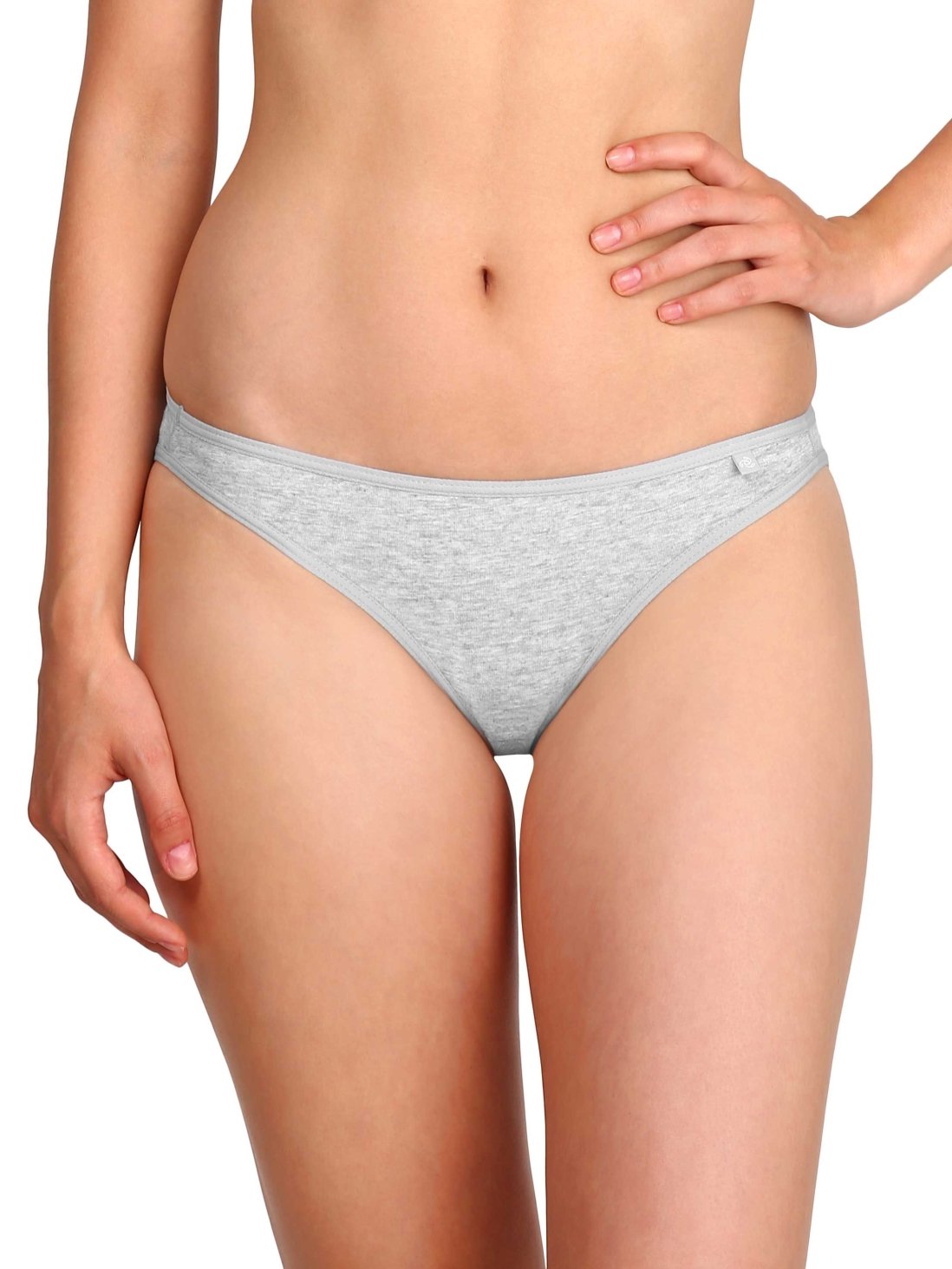 Women Cotton Bikini Panties 8901326054482 SS02 Light Grey (Small, Light Grey)-image-24