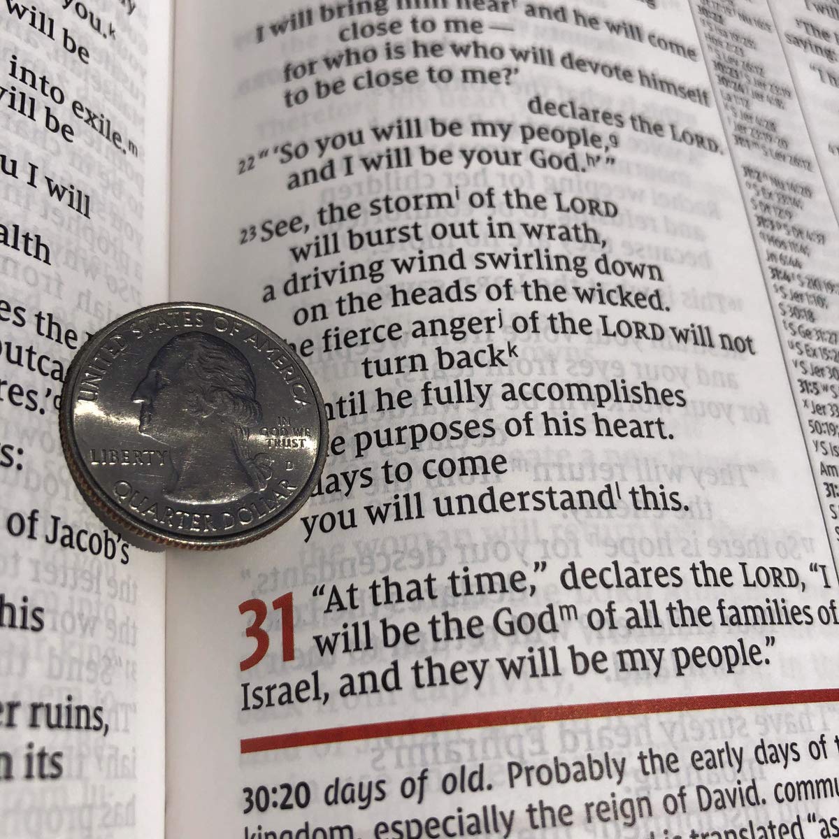 NIV Study Bible, Fully Revised Edition (Study Deeply. Believe Wholeheartedly.), Large Print, Bonded Leather, Black, Red Letter, Thumb Indexed, Comfort Print - Image 8