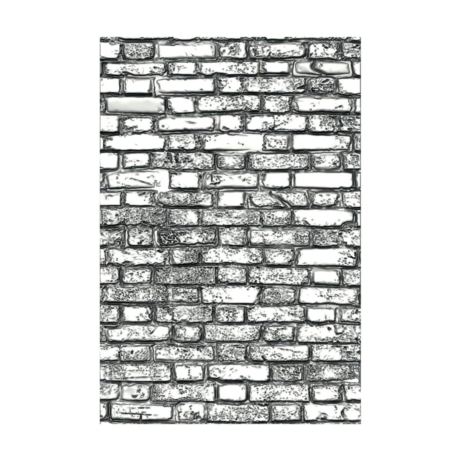 3-D Texture Fades Embossing Folder Mini Brickwork by Tim Holtz, 665462