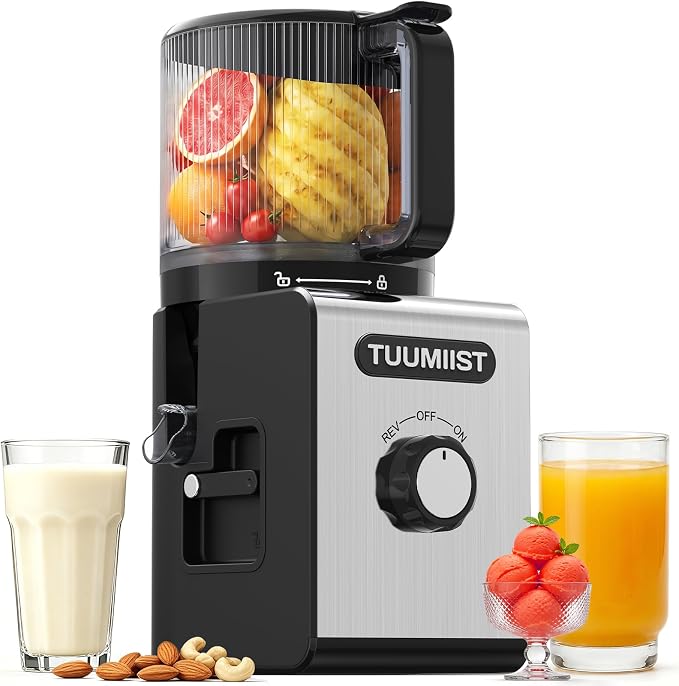 TUUMIIST 3-in-1 Juicer Machines, Makes Juice & Sorbet & Nut