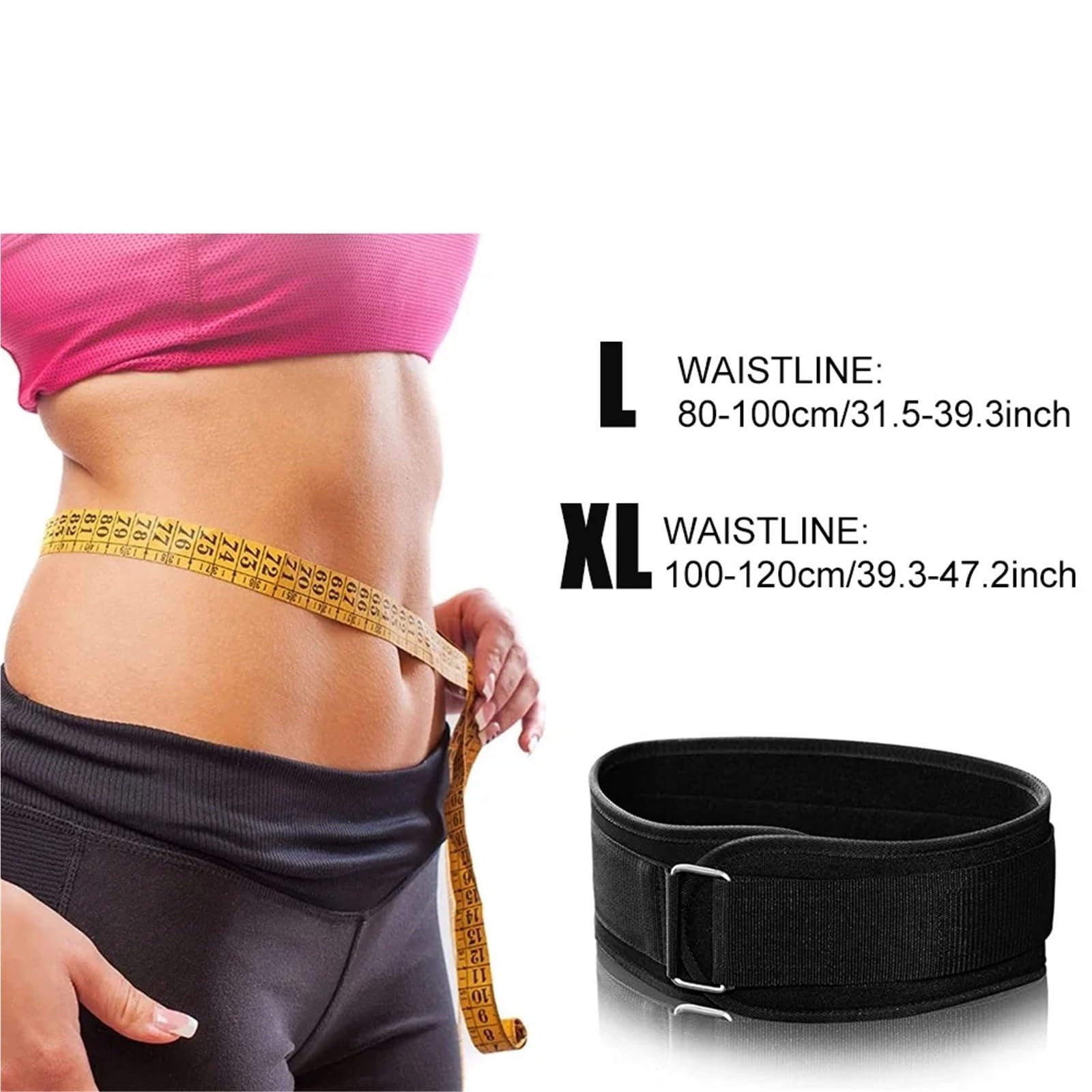 Cintura Per Il Sollevamento Pesi 1 pezzo di cintura for sollevamento pesi fitness for uomini e donne, cinture da palestra for sollevamento pesi, powerlifting, allenamento della forza, squat o stacco P