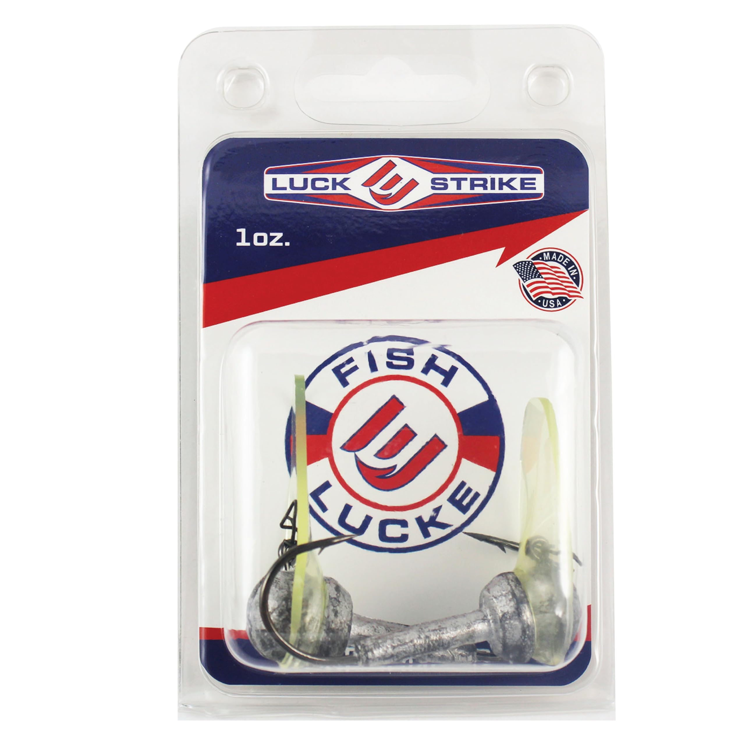 Luck E Strike Original Scrounger Jig Head - Crea una acción realista de natación para cebos de pesca de plástico suave