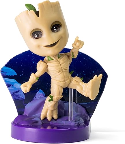 The Loyal Subjects Marvel Superama Groot con diorama escénico y base