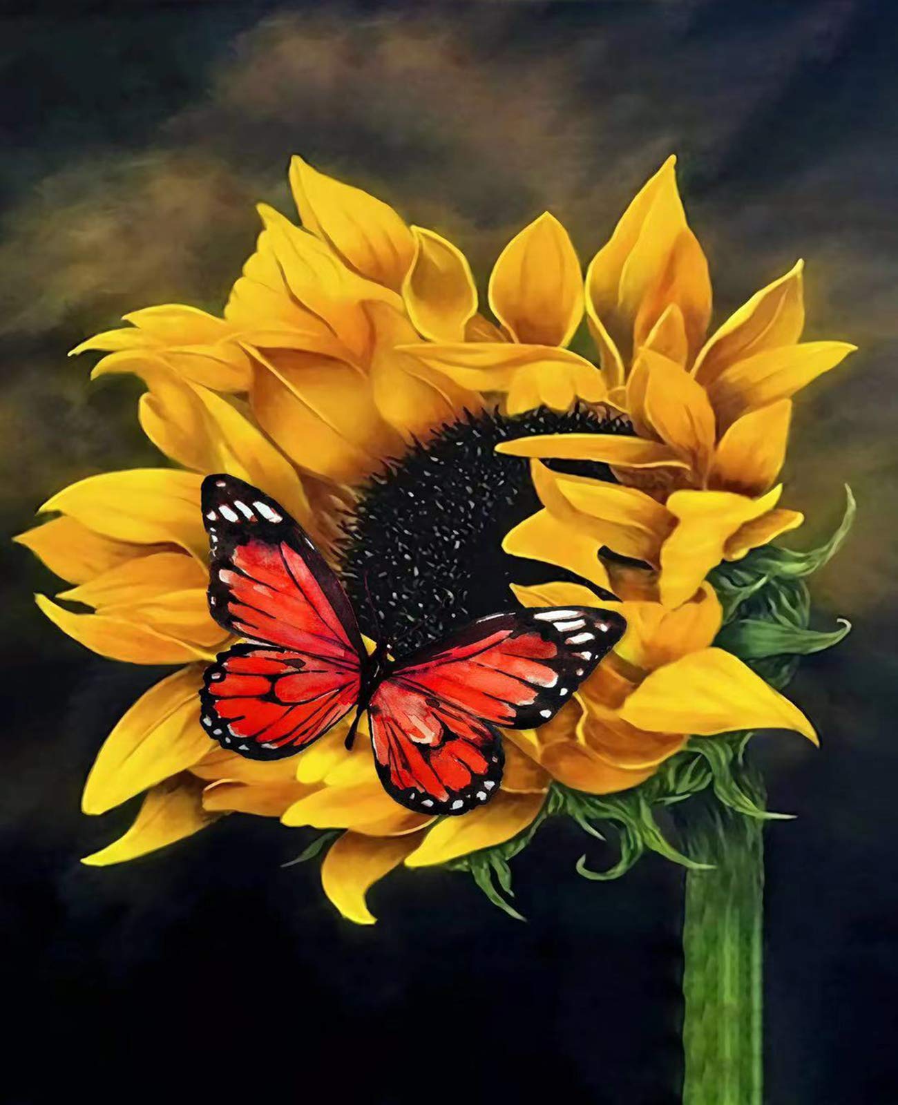 You are My Sunshine Sunflower DIY Diamond Painting Kits for Adults Diamond Painting Wall Home Decor (11.815.8) (Sunflower 04, 15.811.8)