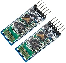 2PCS HC-05 HC 05 Bluetooth Module RF Wireless Bluetooth Transceiver Master Slave Integrated Serial Port Communication BT Module