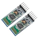 2PCS HC-05 HC 05 Bluetooth Module RF Wireless Bluetooth Transceiver Master Slave Integrated Serial Port Communication BT Module