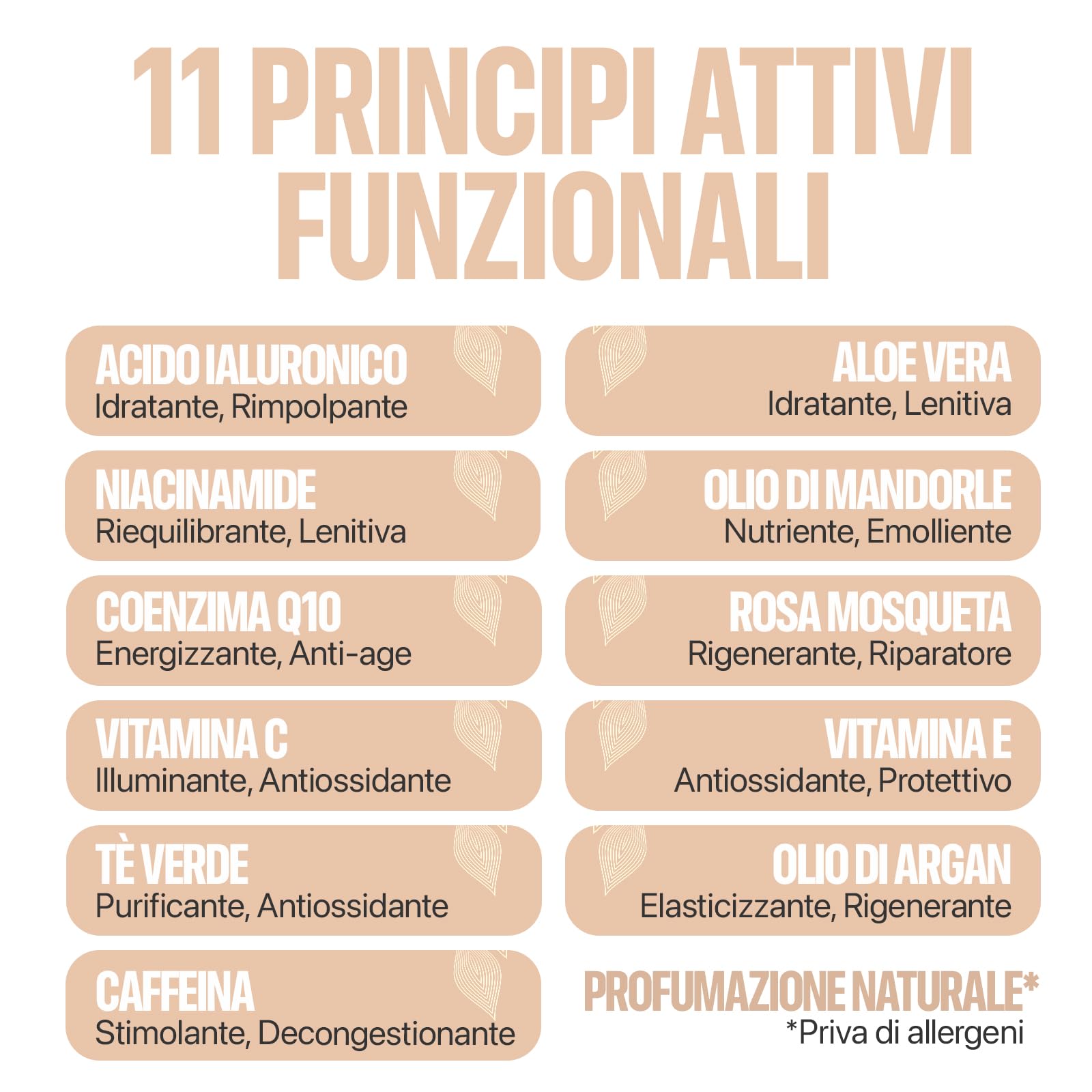 100ml - Crema Viso Antirughe, Crema Idratante Viso con Acido Ialuronico, Coenzima Q10, Vitamina C Giorno e Notte, Crema Antirughe Donna e Uomo, anche per Contorno Occhi.