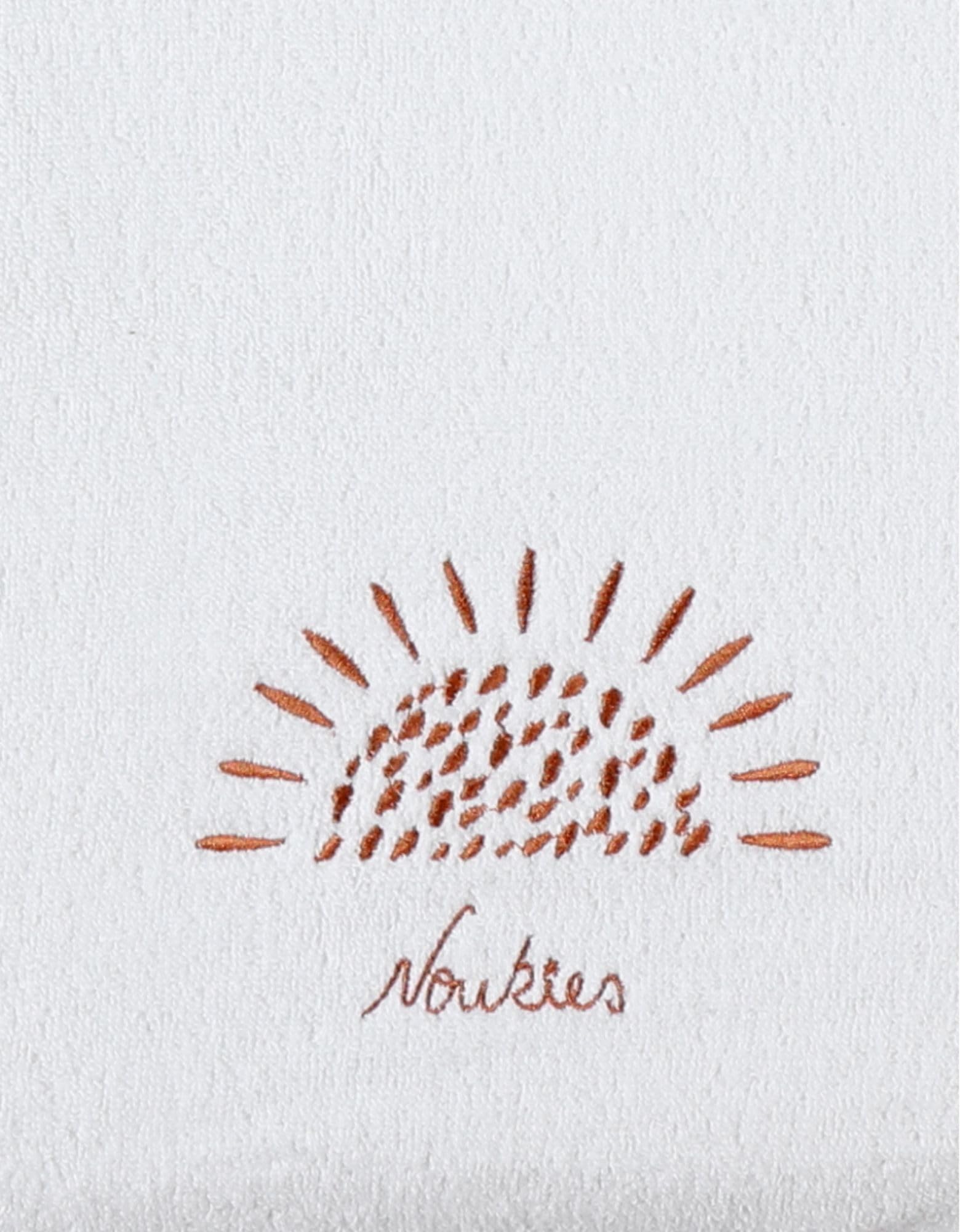 NOUKIE’S - Matelas à langer 45x67 cm Caramel avec housse en éponge de coton - Babou & Kendi - Soleil - Confort et absorption - Idéal dès la naissance