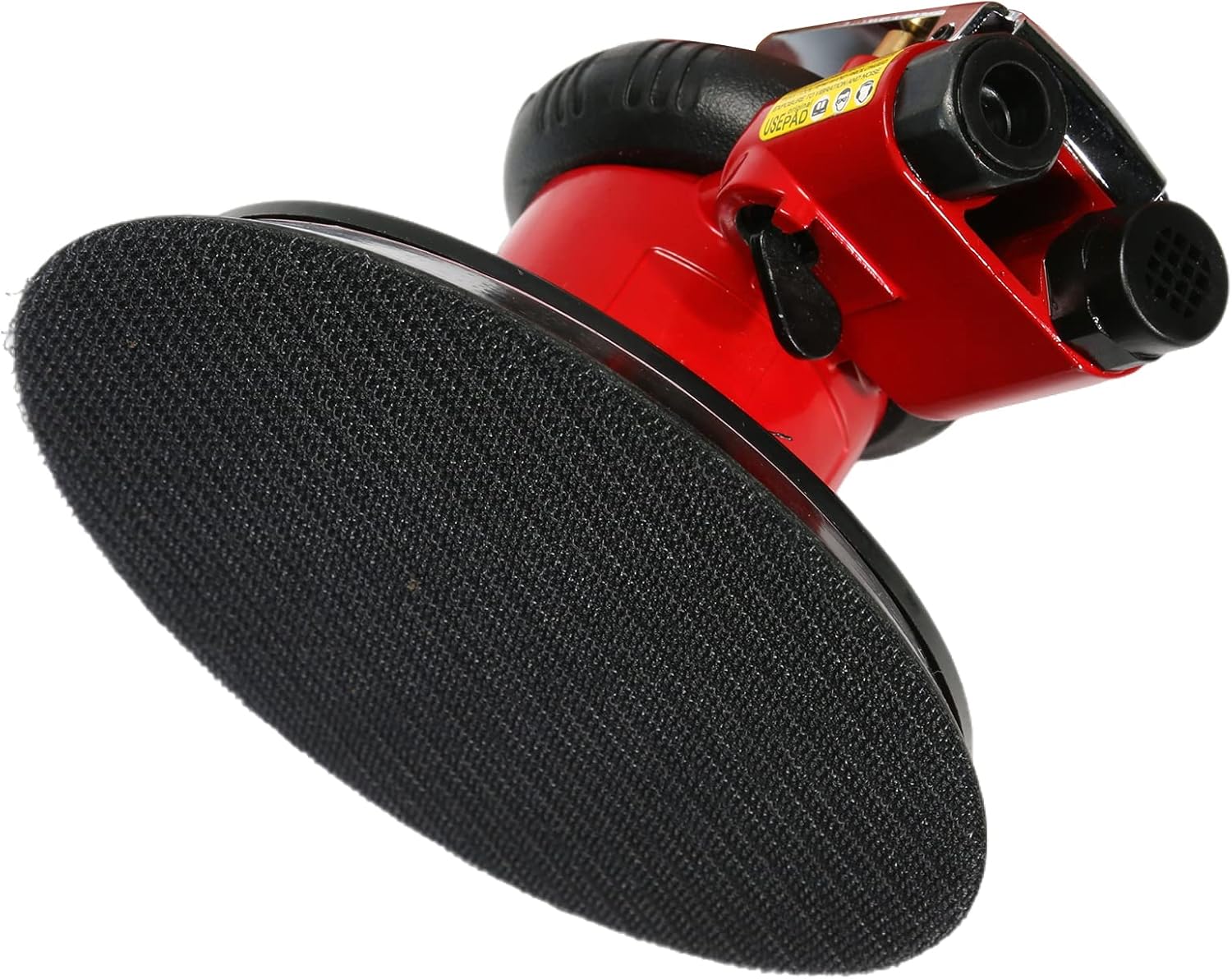 Professional 6" Air Random Orbit Palm Sander,Dual-Action Pneumatic Sander, Composite Design, Low Vibration