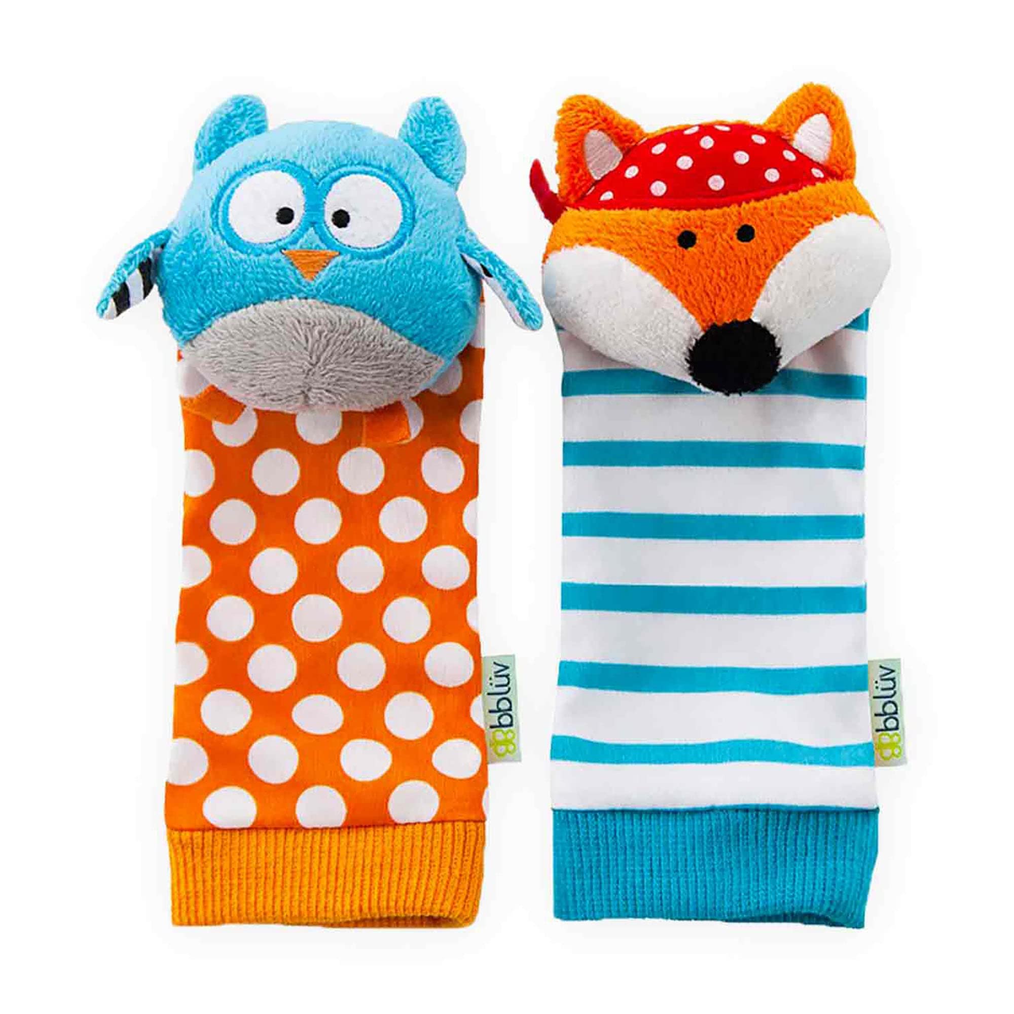 Bblv Do  Owl and Fox Rattle Socks 1 Unit 69 g