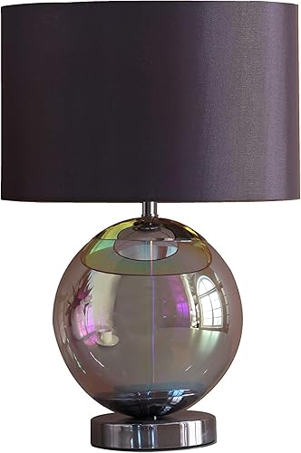 Miniatura 1 de Ore International HBL2307 18.75" en Artie Orb Irredescent Cromo Sobremesa