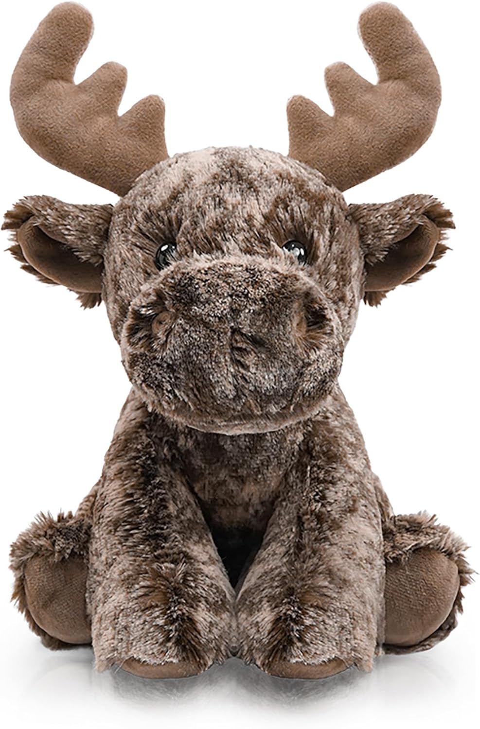 Deer Stuffed Animal Toy, Soft Huggable Deer Plush Toys for Kids, Cute Moose Animal Gift for Boys Girls and Toy for 1-3 Toddlers -8.5 Inch
