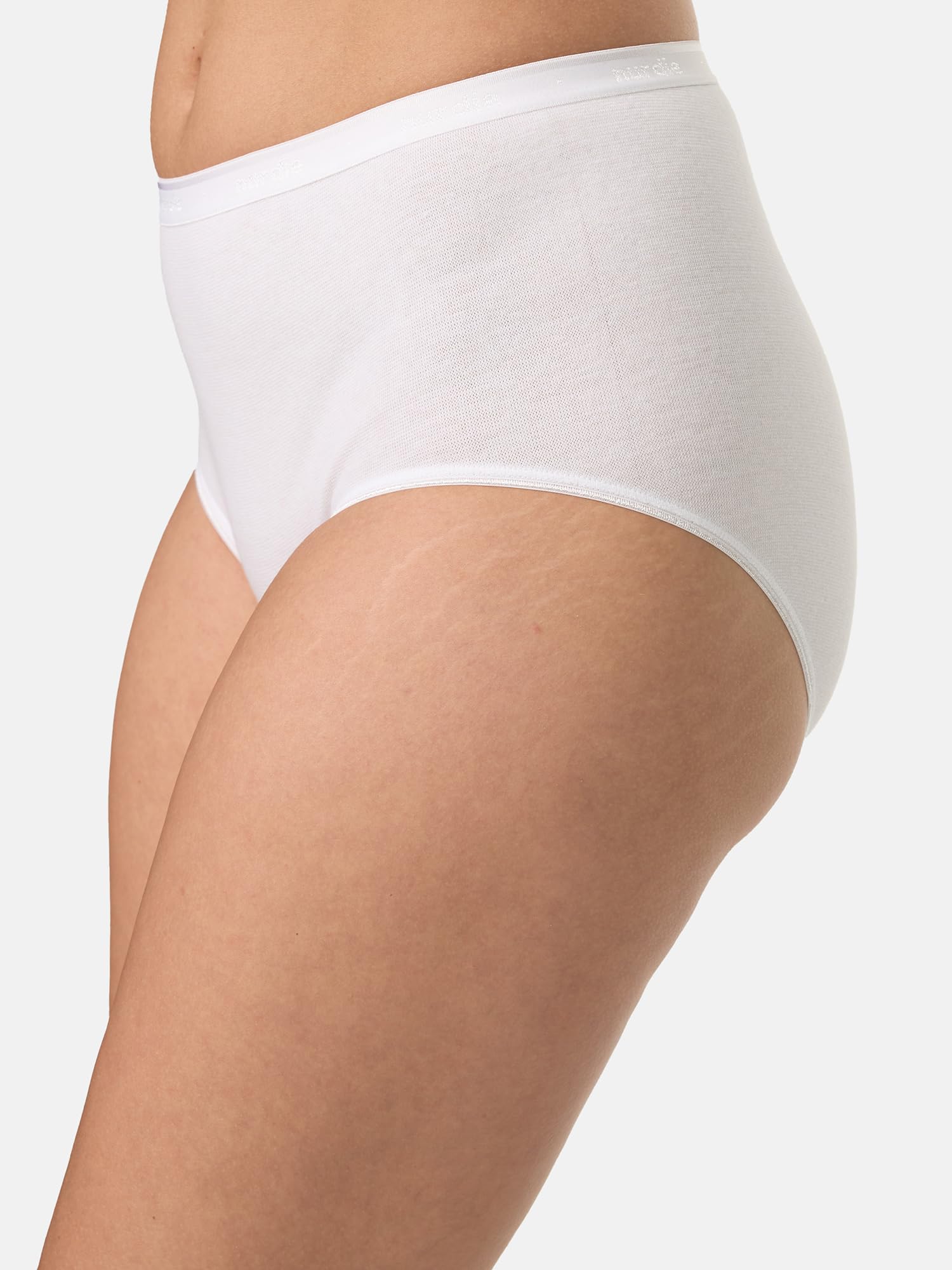 NUR DIE Damen Slip String Taillenslip Midislip Maxislip Unterhose Unterwäsche Unterhose Mehrpack atmungsativ Wäsche für Frauen