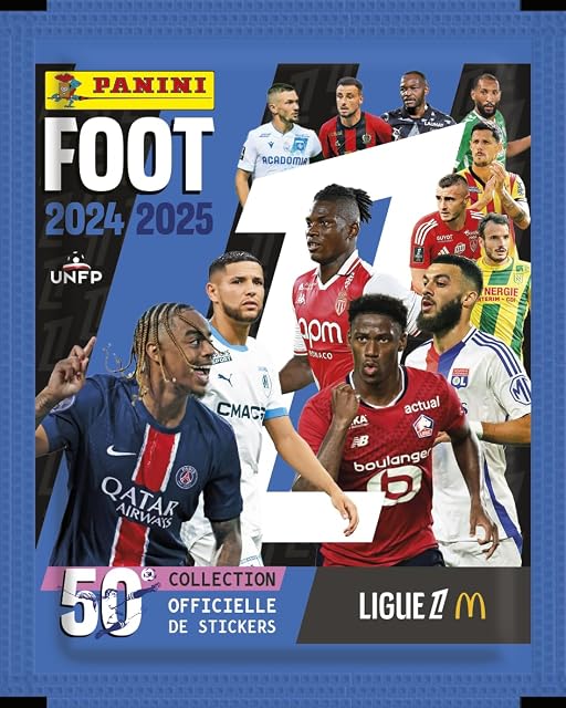Foto 2 de 3 de PANINI Foot 2024-2025 Ligue 1 McDonald's Blister 6 Bolsas de 7 Pegatinas