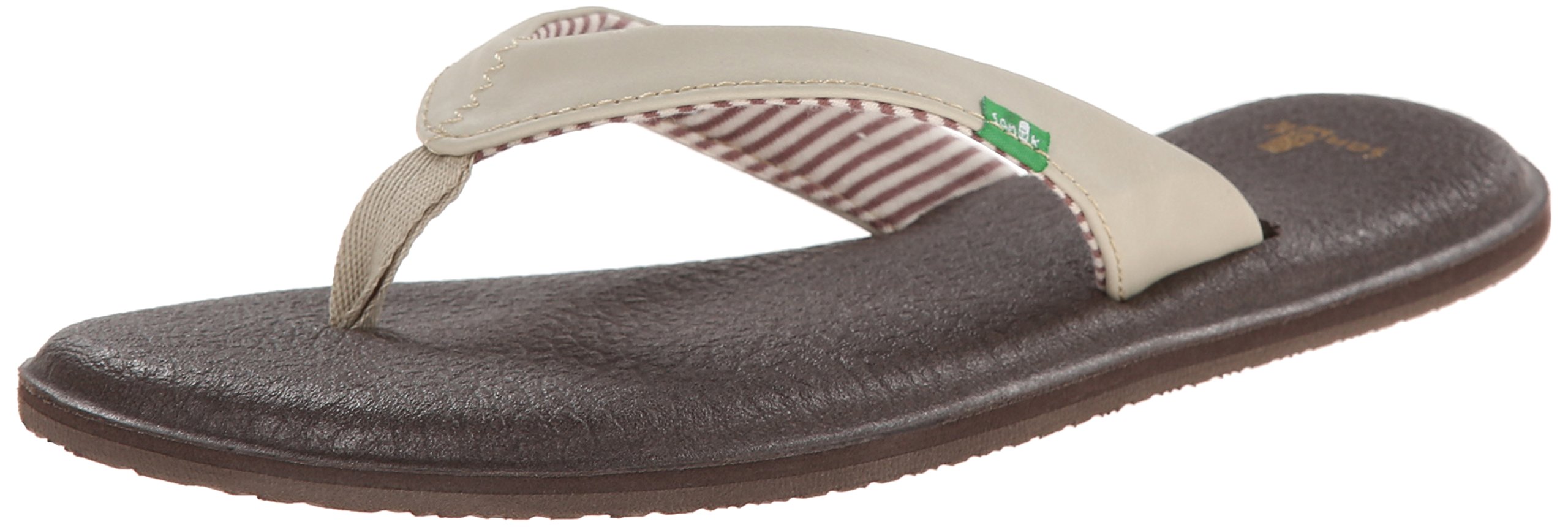 sanuk yoga chakra flip flop
