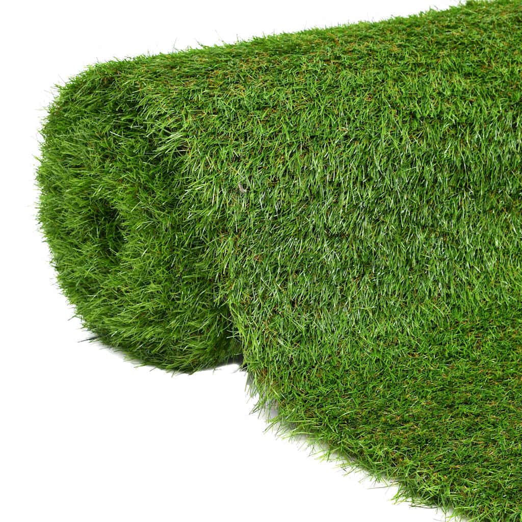 vidaXL Artificial Grass Outdoor Garden Patio Balcony Terrace Coloured Fake Fresh Turf Artificial Lawn Synthetic Grass Mat Fake Lawn Green — image 1