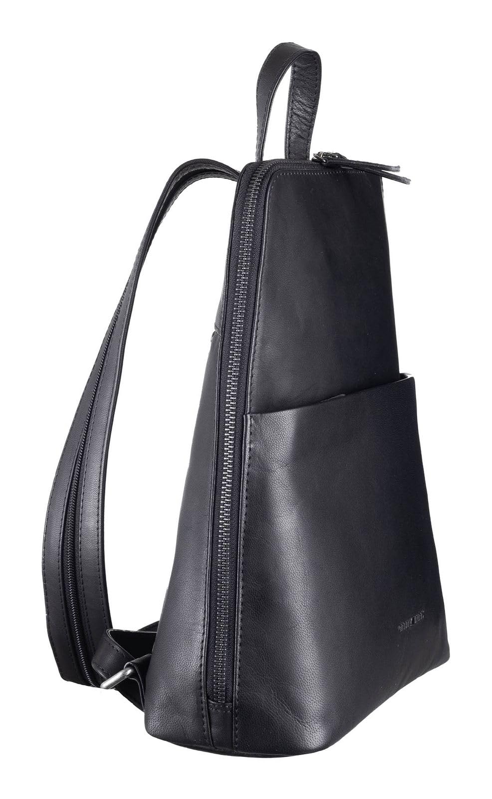 Greenburry Fiorentina City One Size plecak damski i męski, Czarny, One Size, Stylowy