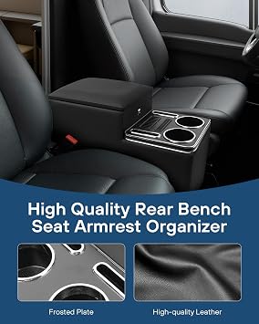 Center Console Between Seat with Lock, Cup & Phone Holder, Regular