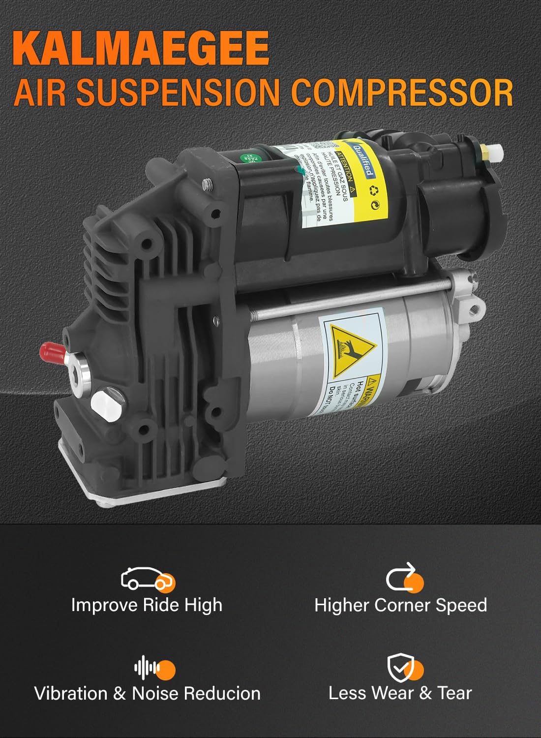Air Suspension Compressor Pump for BMW X5 E70 X6 E71 E72 37206799419