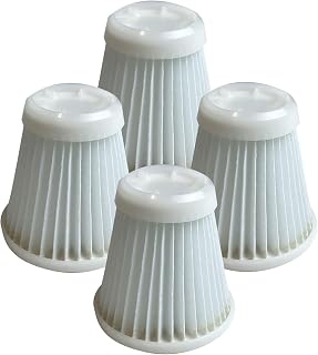 Crucial Vacuum Replacement Vacuum Filter Compatible with Black and Decker Pivot Vac Filter Part - Washable, Reusable with Vacuums Parts PVF100, 514723900, Fits Model PHV1800, PHV1800CB - Bulk (4 Pack)