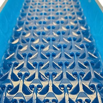 Dream Mat 4x16 Micro Adventure Clean Up Sluice Box - No Flare for Gold Clean Ups - Portable Sluice - Gold Sluice (Green)