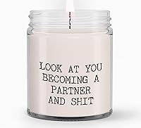 Vista 108 de Navidad, regalo de cumpleaños para terapeuta ocupacional Best Effin' terapeuta ocupacional nunca vela, velas de soja natural 9Oz Ak4237